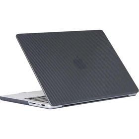 More TR Apple Macbook 16.2" 2021 A2485 Zore MSoft Carbon Fiber Tasarımlı Kapak