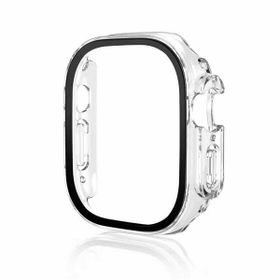 More TR Apple Watch Ultra 49 mm Zore Watch Gard 21 Şeffaf Kasa ve Ekran Koruyucu