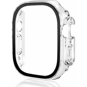 More TR Apple Watch Ultra 49 mm Zore Watch Gard 21 Şeffaf Kasa ve Ekran Koruyucu