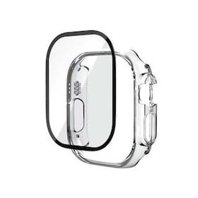 More TR Apple Watch Ultra 49 mm Zore Watch Gard + PMMA Şeffaf Kasa ve Ekran Koruyucu