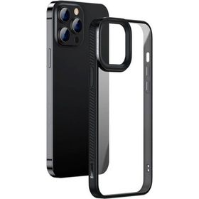 More TR Baseus Crystal iPhone 13 Pro 6.1 Jel Çerçeve Zırhlı Silikon Telefon Kılıfı