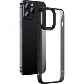 More TR Baseus Crystal iPhone 13 Pro 6.1 Jel Çerçeve Zırhlı Silikon Telefon Kılıfı