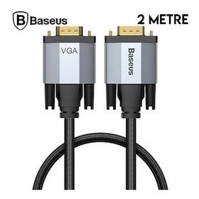 More TR Baseus Enjoyment 1080P VGA To VGA 2 m Monitör Projeksiyon Kablosu