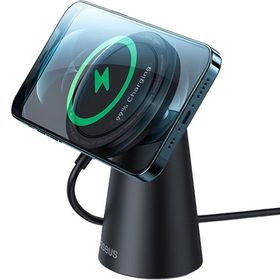 More TR Baseus Simple iPhone 12 - 13 Serisi Manyetik Kablosuz Şarj Standı