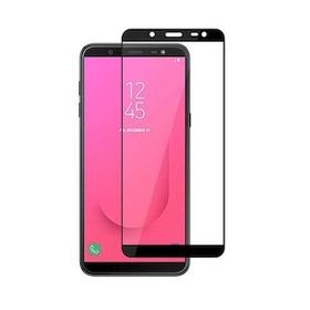 More TR Galaxy J8 Zore Kenarları Kırılmaya Dayanıklı Cam Ekran Koruyucu
