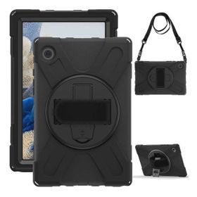 More TR Galaxy Tab A8 10.5 SM-X200 2021 Zore Defender Silikon Tablet Kılıfı
