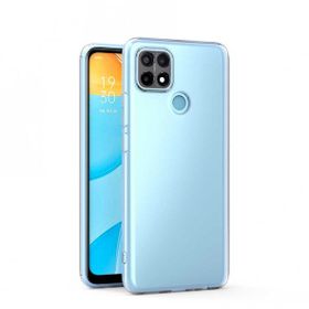 More TR Oppo A15 Zore Kamera Korumalı Süper Silikon Kapak Kılıf