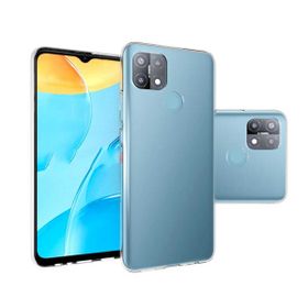 More TR Oppo A15 Zore Kamera Korumalı Süper Silikon Kapak Kılıf