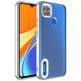 More TR Xiaomi Redmi 10A Kamera Korumalı Logo Gösteren Zore Omega Kapak Kılıf