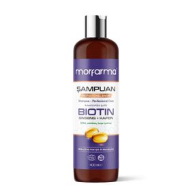 Morfarma Profesyonel Bakım 400 ml Biotin Ginseng Kafein Şampuanı