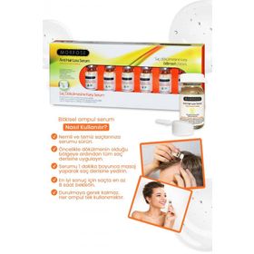 Morfose 10X6 Bitkisel Saç Dökülmesine Karşı Ampul