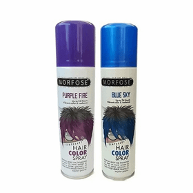 Morfose 150 ml Purple Fire+150 ml Blue Sky Renkli Saç Spreyi