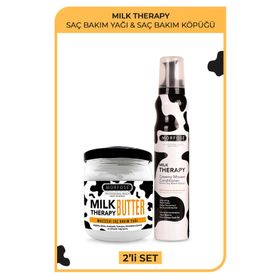 Morfose 200 ml Milk Therapy Butter + Milk Therapy Saç Köpüğü