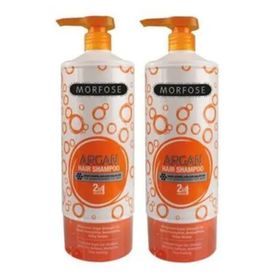 Morfose 2'si 1 Arada Argan Yağlı 2x1000 ml Kırılgan Saçlar Şampuan