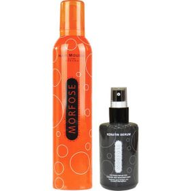 Morfose 350 ml Ulrta Strong Saç Köpüğü + 75 ml Keratin Saç Serumu