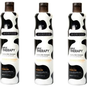Morfose 3x500 ml Milk Therapy Şampuan