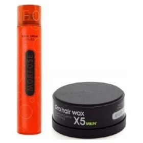 Morfose 400 ml Ultra Sert Saç Spreyi ve 150 gr Pro Hair Siyah Wax