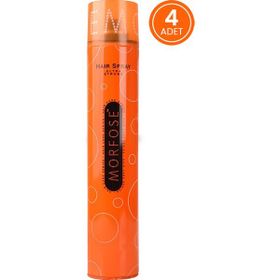 Morfose 4x400 ml Turuncu Ultra Sert Saç Spreyi