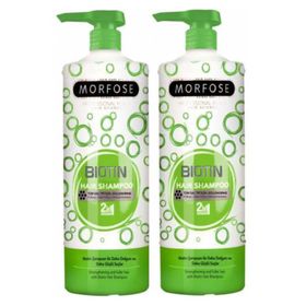 Morfose Biotin Içeren Tüm Saç Tipleri 2x1000 ml Şampuan