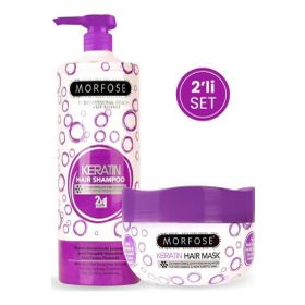 Morfose Keratin 1000 ml Keratin Şampuan + 500 ml Saç Maskesi