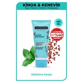 Morfose Kinoa Kenevir 100 ml Saç Derisi Detox Maskesi