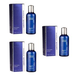 Morfose Manly Sport EDC 125 ml 3'lü Erkek Parfüm
