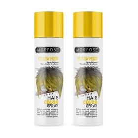 Morfose Mech Yellow Sarı 2x150 ml Saç Boyası Spreyi