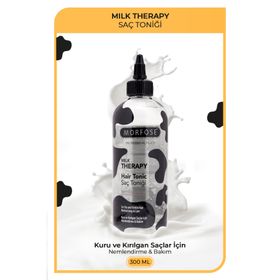 Morfose Milk Therapy 300 ml Nemlendirici Kepek Karşıtı Besleyici ve Parlatıcı Saç Toniği