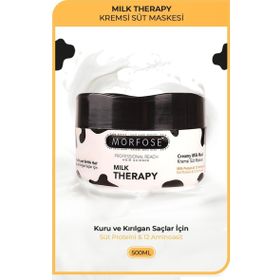 Morfose Milk Therapy 500 ml Besleyici Koruyucu Etki Saç Bakım Kremi