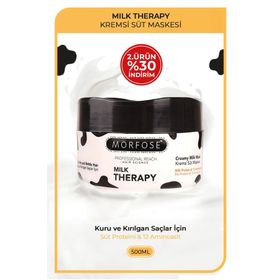 Morfose Milk Therapy 500 ml Besleyici Koruyucu Etki Saç Bakım Kremi