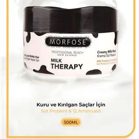 Morfose Milk Therapy 500 ml Besleyici Koruyucu Etki Saç Bakım Kremi