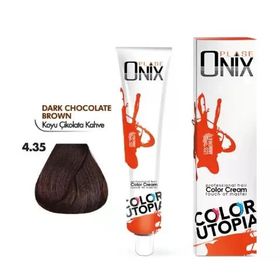 Morfose Onix 4.35 Koyu Çikolata Kahve 60 ml Tüp Saç Boyası