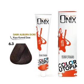 Morfose Onix 6.3 Koyu Kumral Dore 60 ml Tüp Saç Boyası