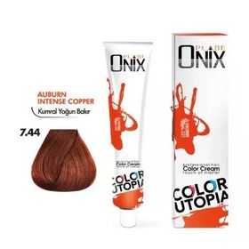 Morfose Onix 7.44 Kumral Yoğun Bakır 60 ml Tüp Saç Boyası