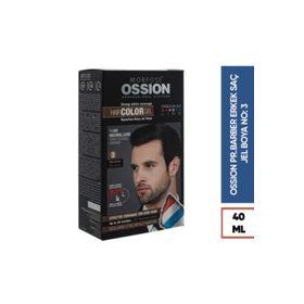Morfose Ossion 3 Dark Brown Koyu Kahverengi Men Jel Saç Boyası
