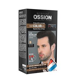 Morfose Ossion 3 Dark Brown Koyu Kahverengi Men Jel Saç Boyası