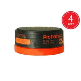 Morfose Pro Hair 4x150 ml X5 Men Strong Hold Turuncu Wax