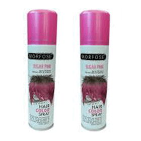 Morfose Sugar Pink 2x150 ml Renkli Saç Spreyi