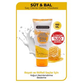 Morfose Süt & Bal 100 ml Saç Derisi Detox Maskesi