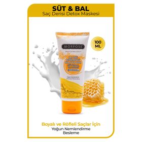 Morfose Süt & Bal 100 ml Saç Derisi Detox Maskesi