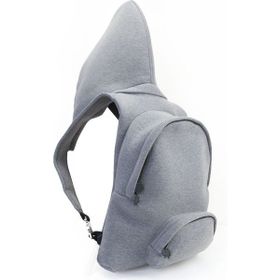 Morikukko Basic Grey Black Sırt Çantası