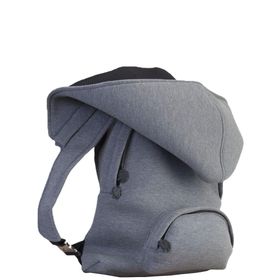 Morikukko Basic Grey Black Sırt Çantası