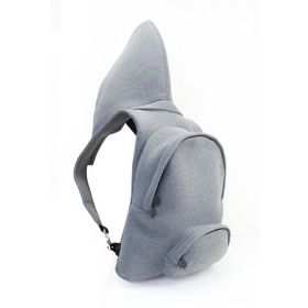 Morikukko Basic Grey Black Sırt Çantası