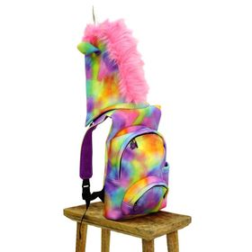 Morikukko Unicorn Çocuk Kapüşonlu Sırt Çantası