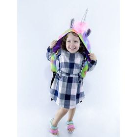 Morikukko Unicorn Çocuk Kapüşonlu Sırt Çantası