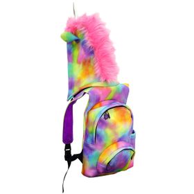 Morikukko Unicorn Çocuk Kapüşonlu Sırt Çantası