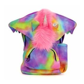 Morikukko Unicorn Çocuk Kapüşonlu Sırt Çantası