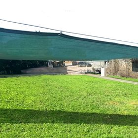 Morilu %75 4x9 mt Şeritli Halkalı Yeşil Çit Filesi