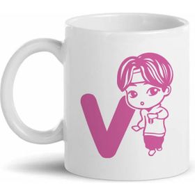 Morinna Bts V Tasarımlı Kupa