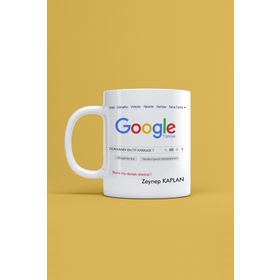 Morinna Kişiye Özel Google Dünyanın En İyi Kankası Tasarımlı Kupa